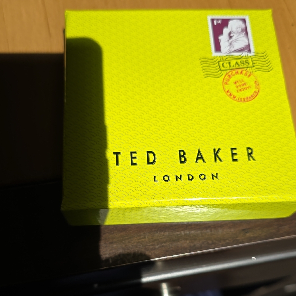Ted Baker Silver Clasp Black Bracelet - Picture 5 of 6